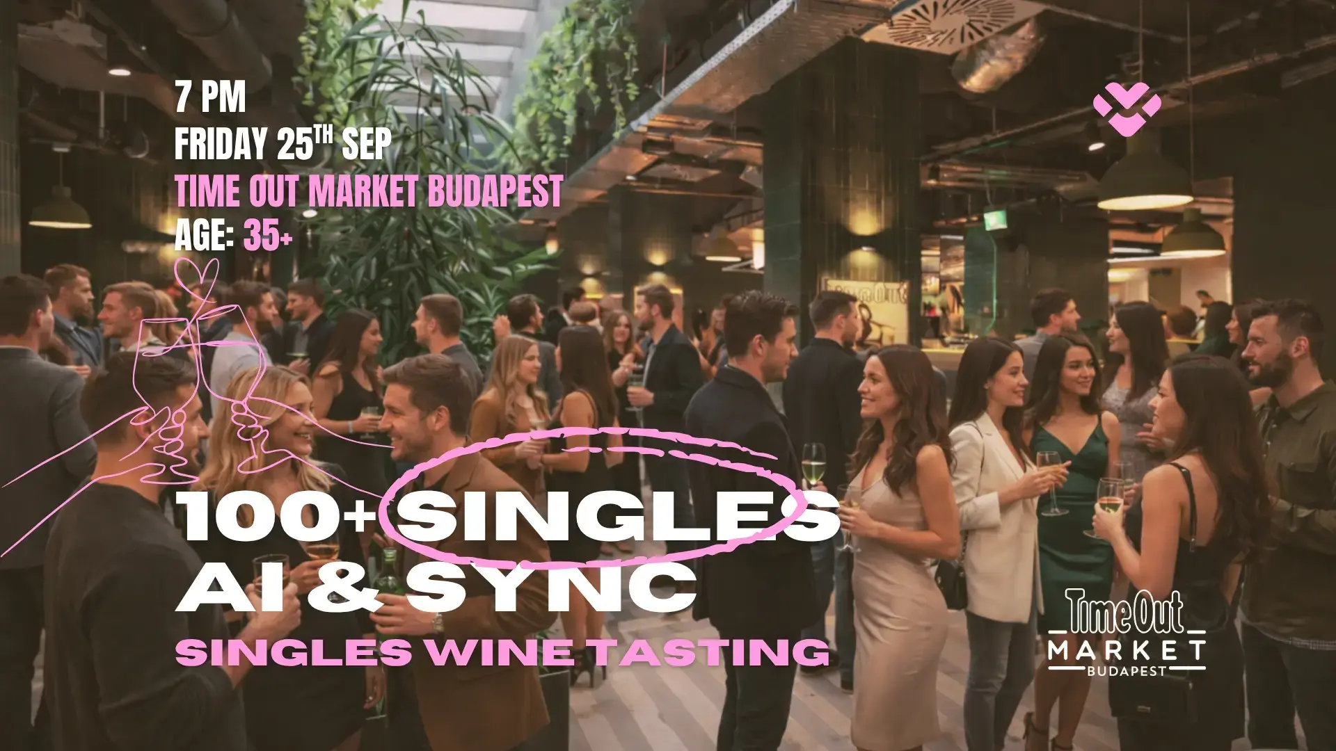 Singles Wine Tasting + 2 ital